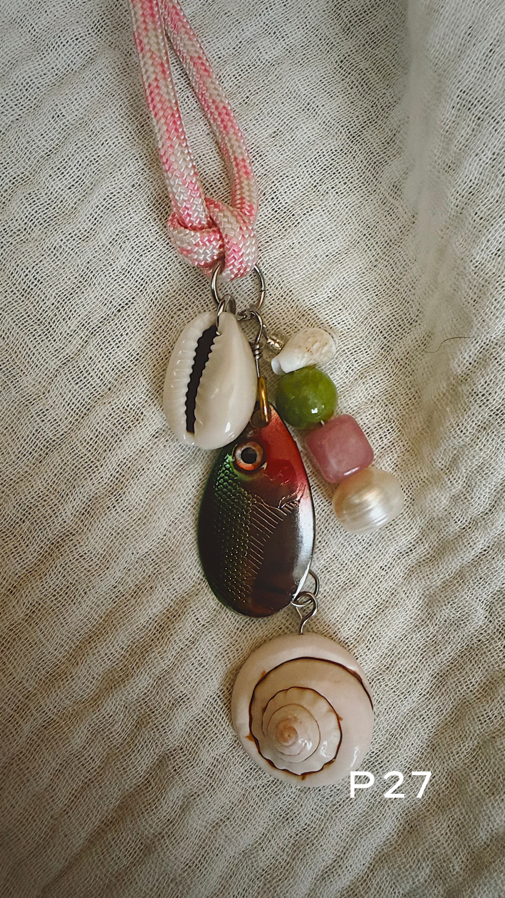 Fishing Lure Paracord Necklace