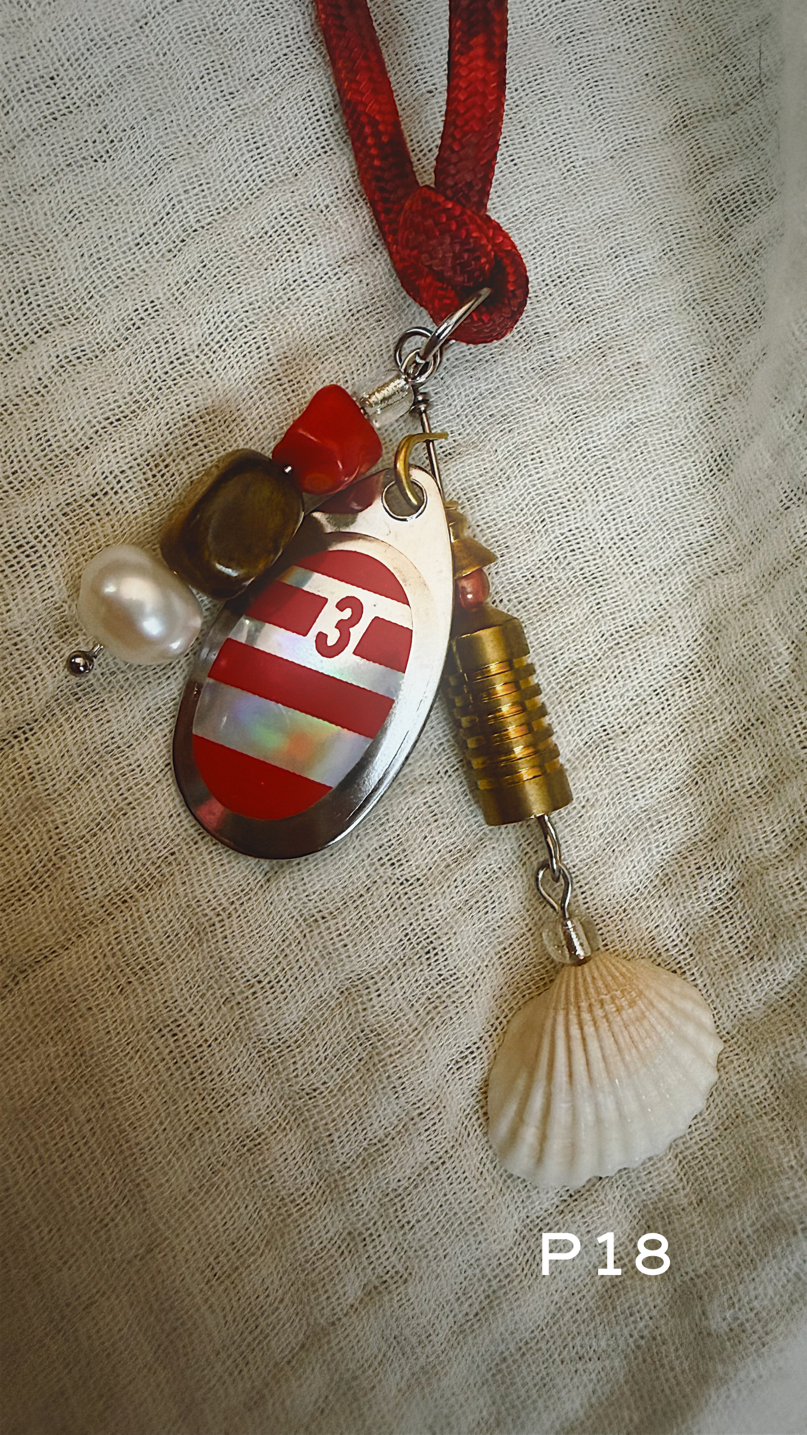 Fishing Lure Paracord Necklace