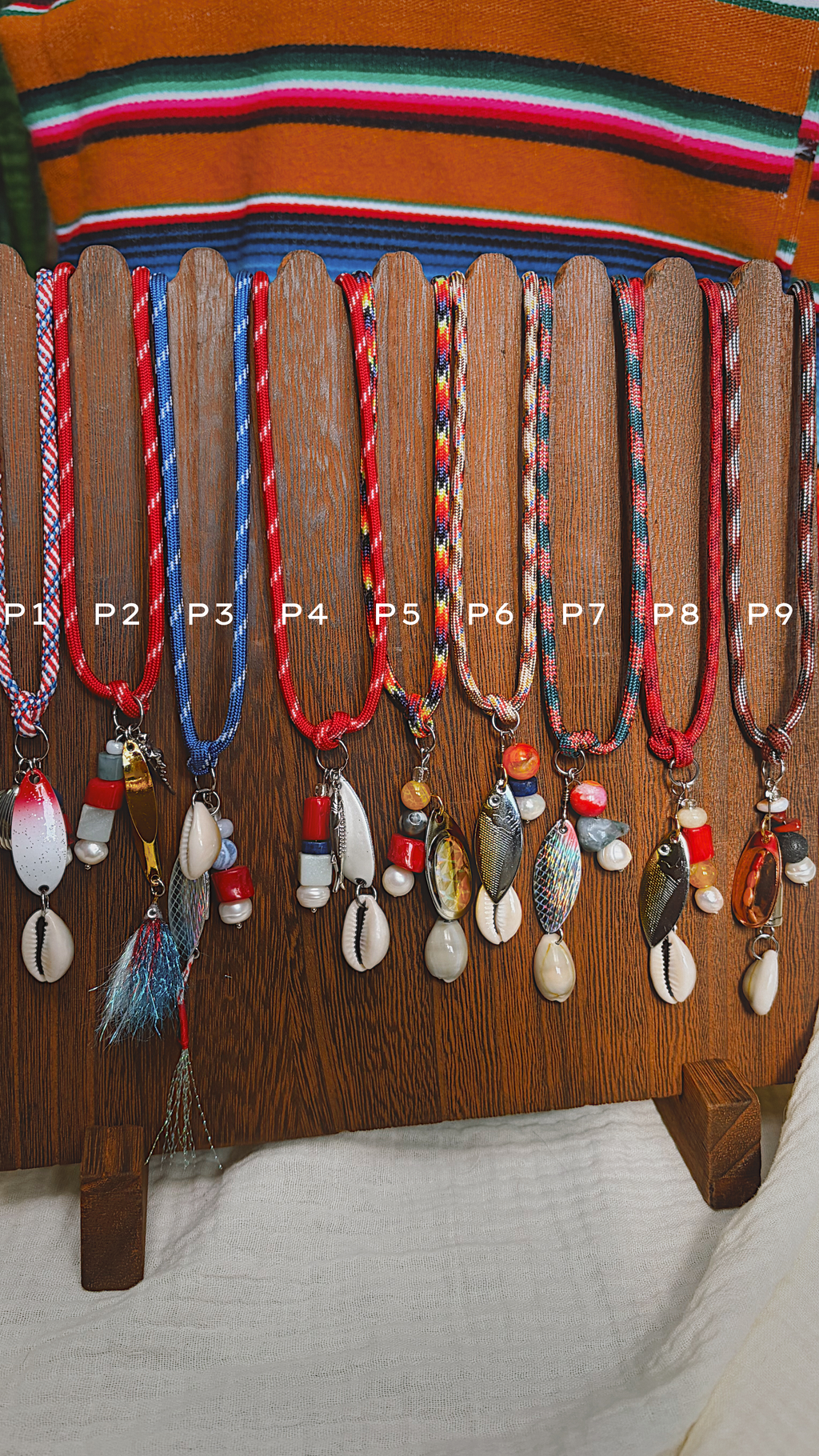 Fishing Lure Paracord Necklace