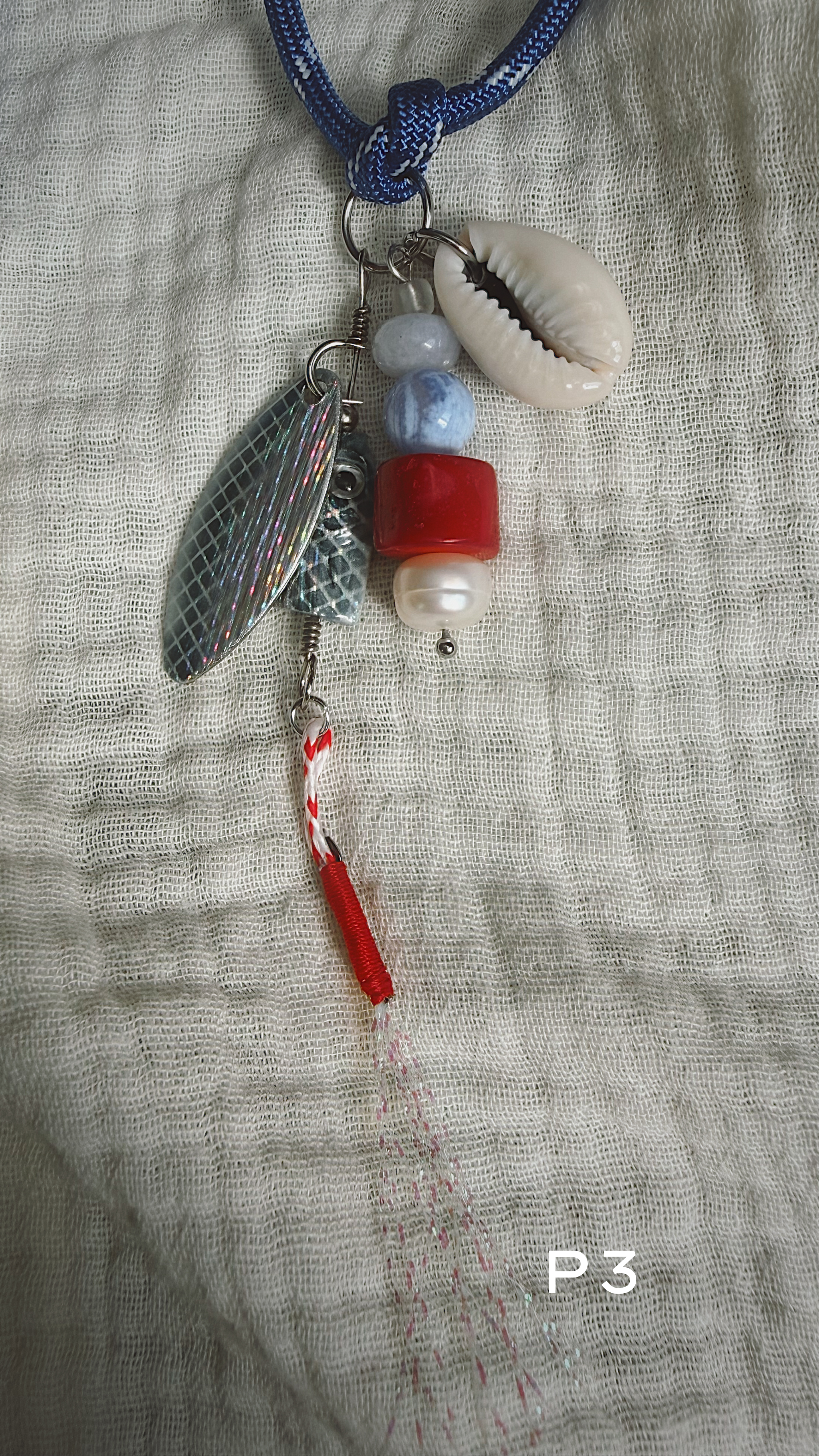 Fishing Lure Paracord Necklace