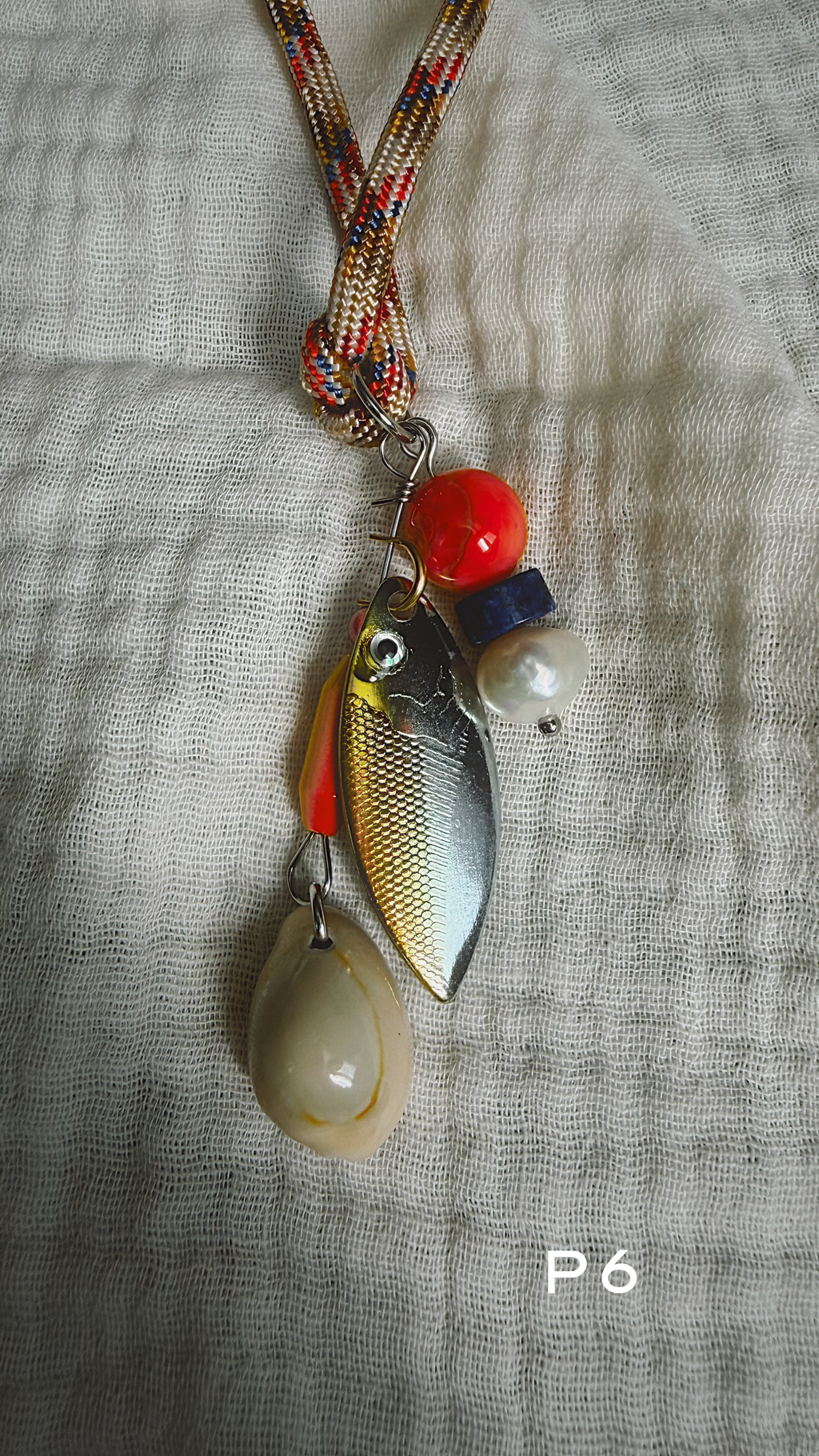 Fishing Lure Paracord Necklace