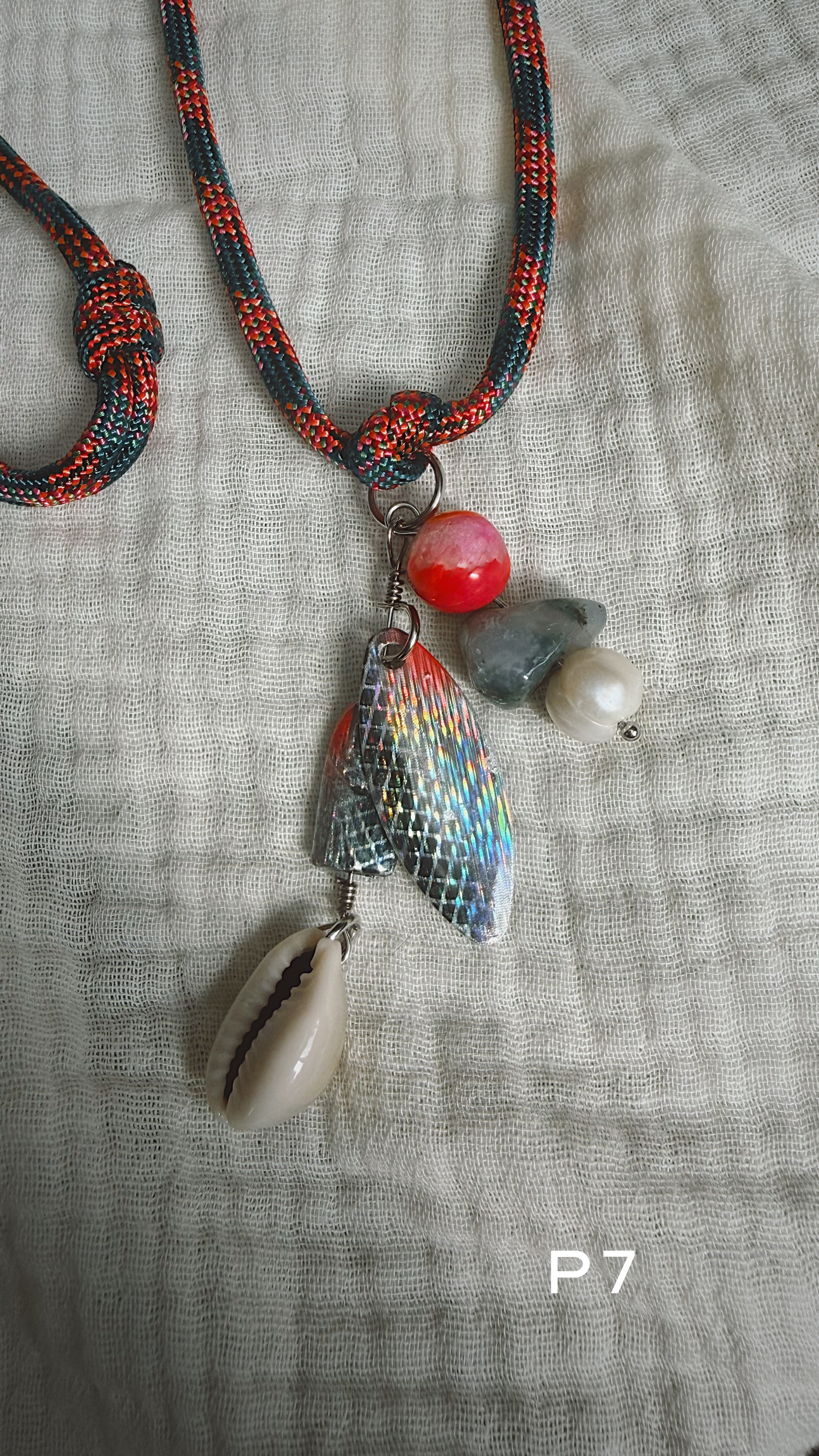 Fishing Lure Paracord Necklace