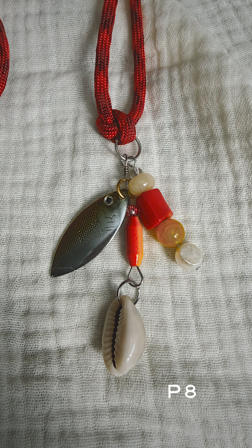 Fishing Lure Paracord Necklace