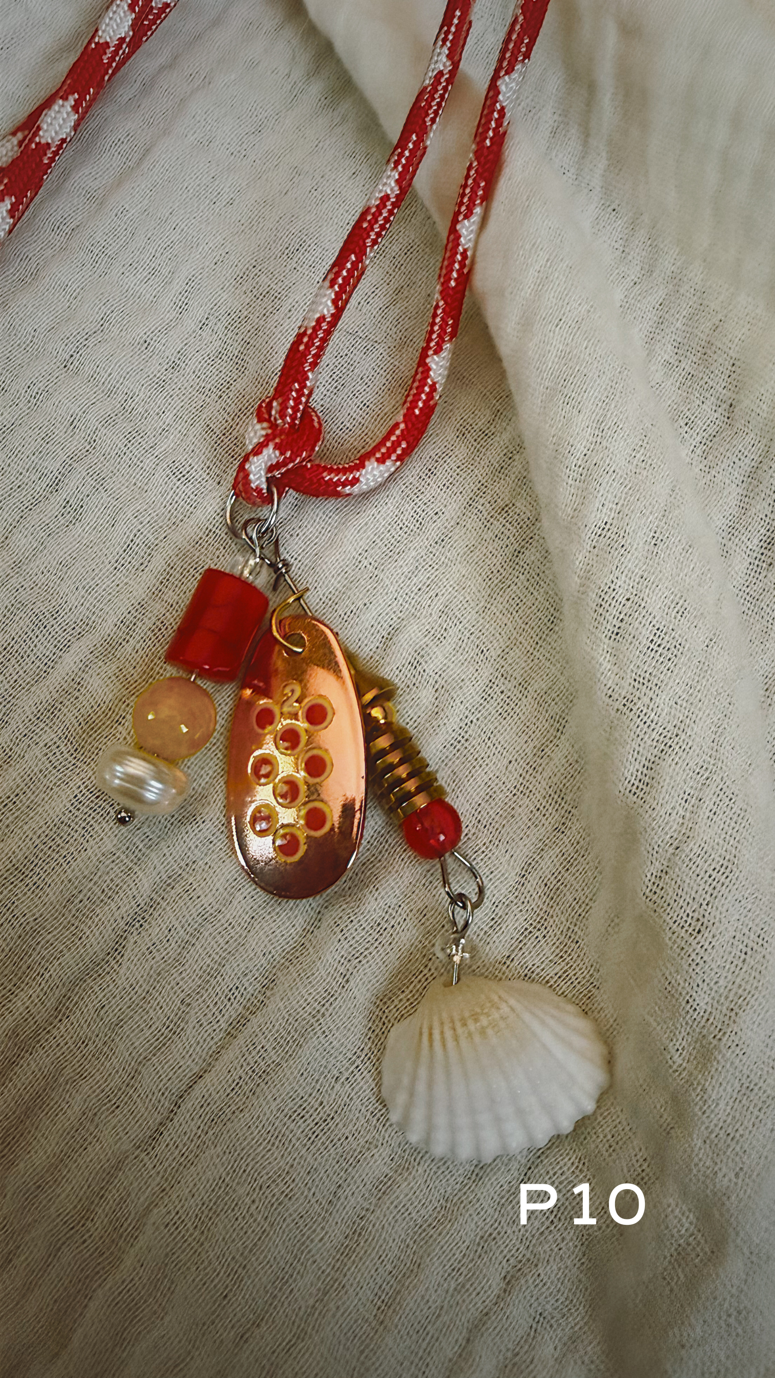 Fishing Lure Paracord Necklace