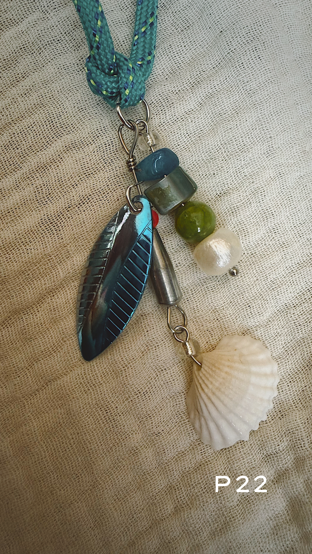 Fishing Lure Paracord Necklace