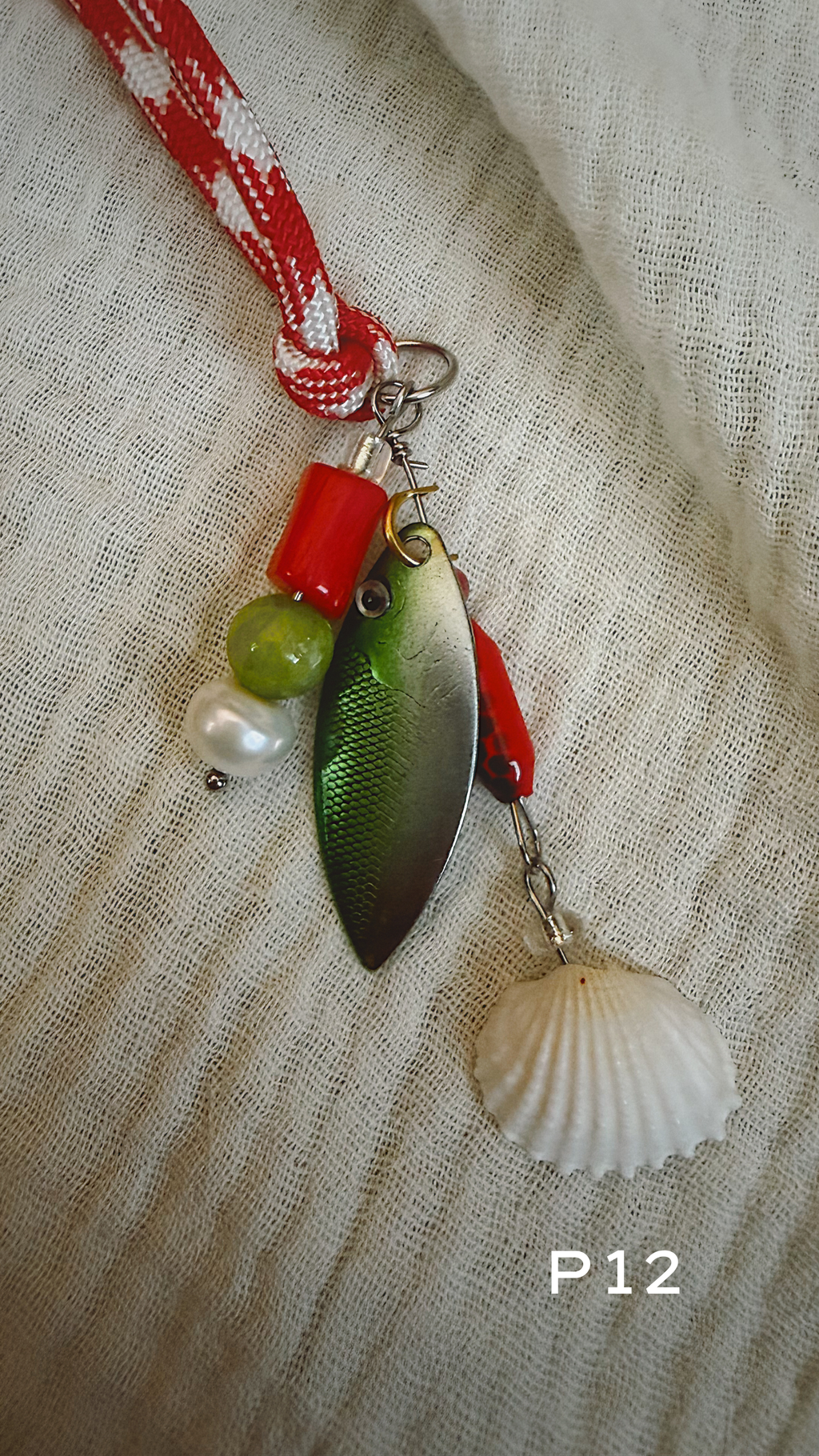 Fishing Lure Paracord Necklace