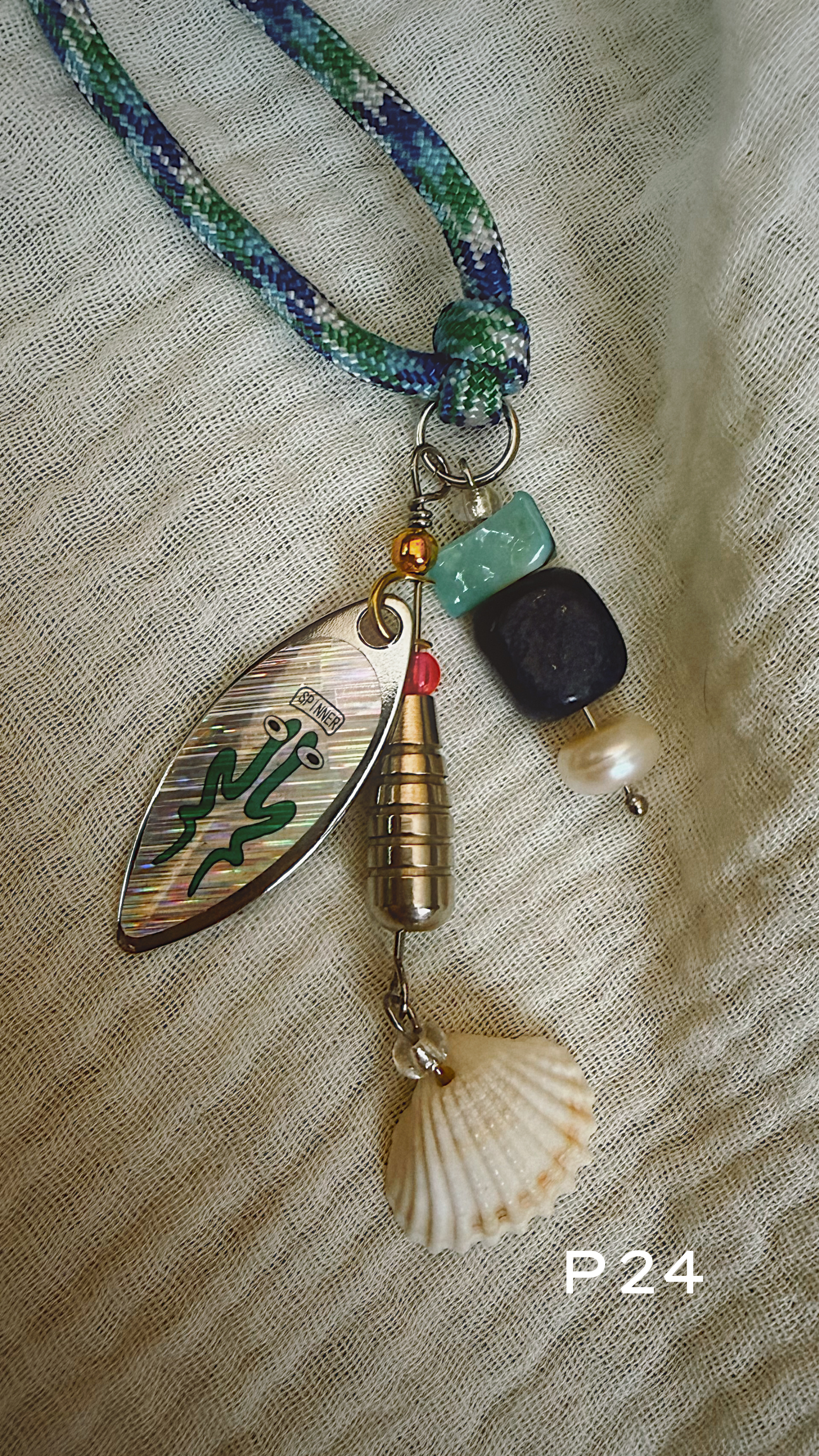 Fishing Lure Paracord Necklace
