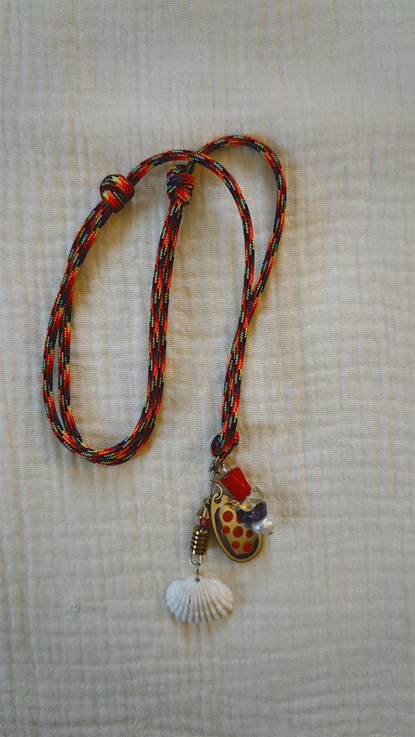 Sundial - Paracord Fishing Lure Necklace