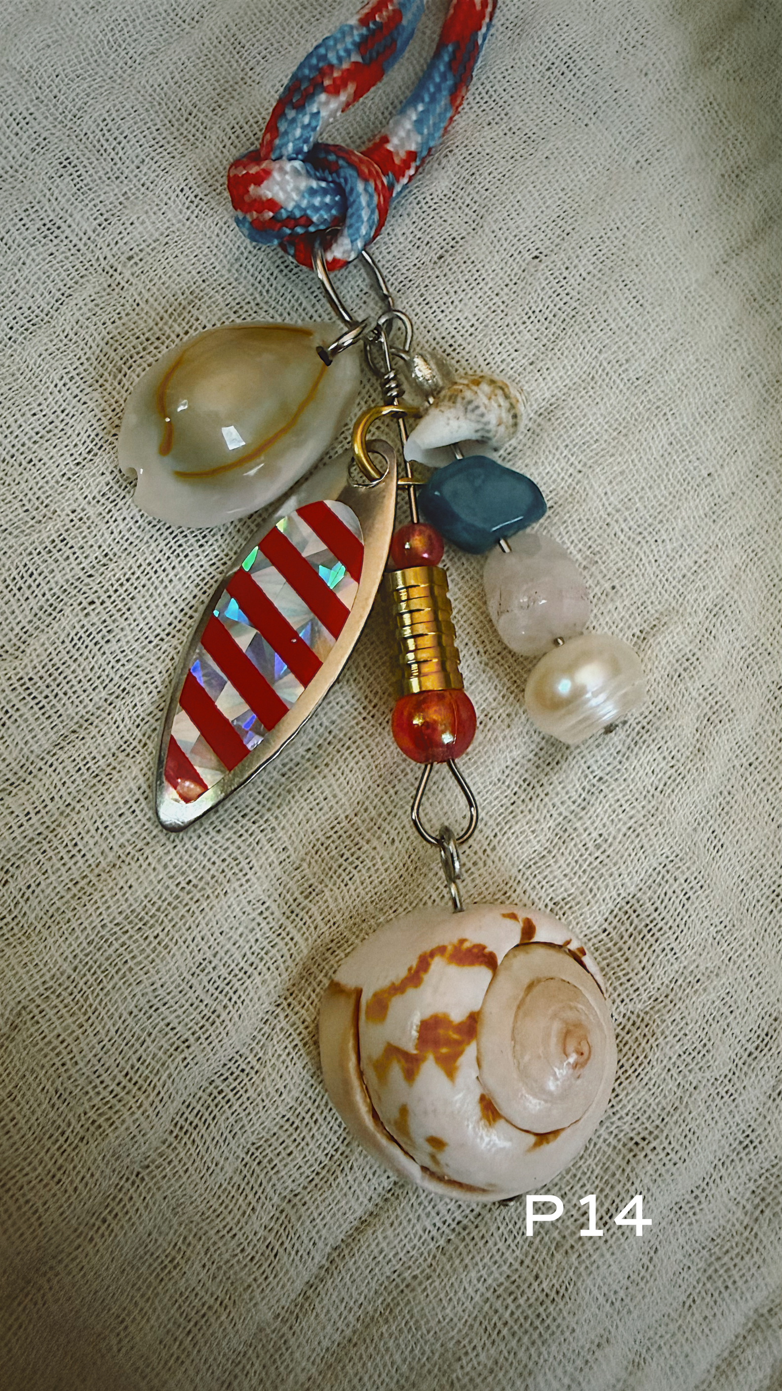 Fishing Lure Paracord Necklace