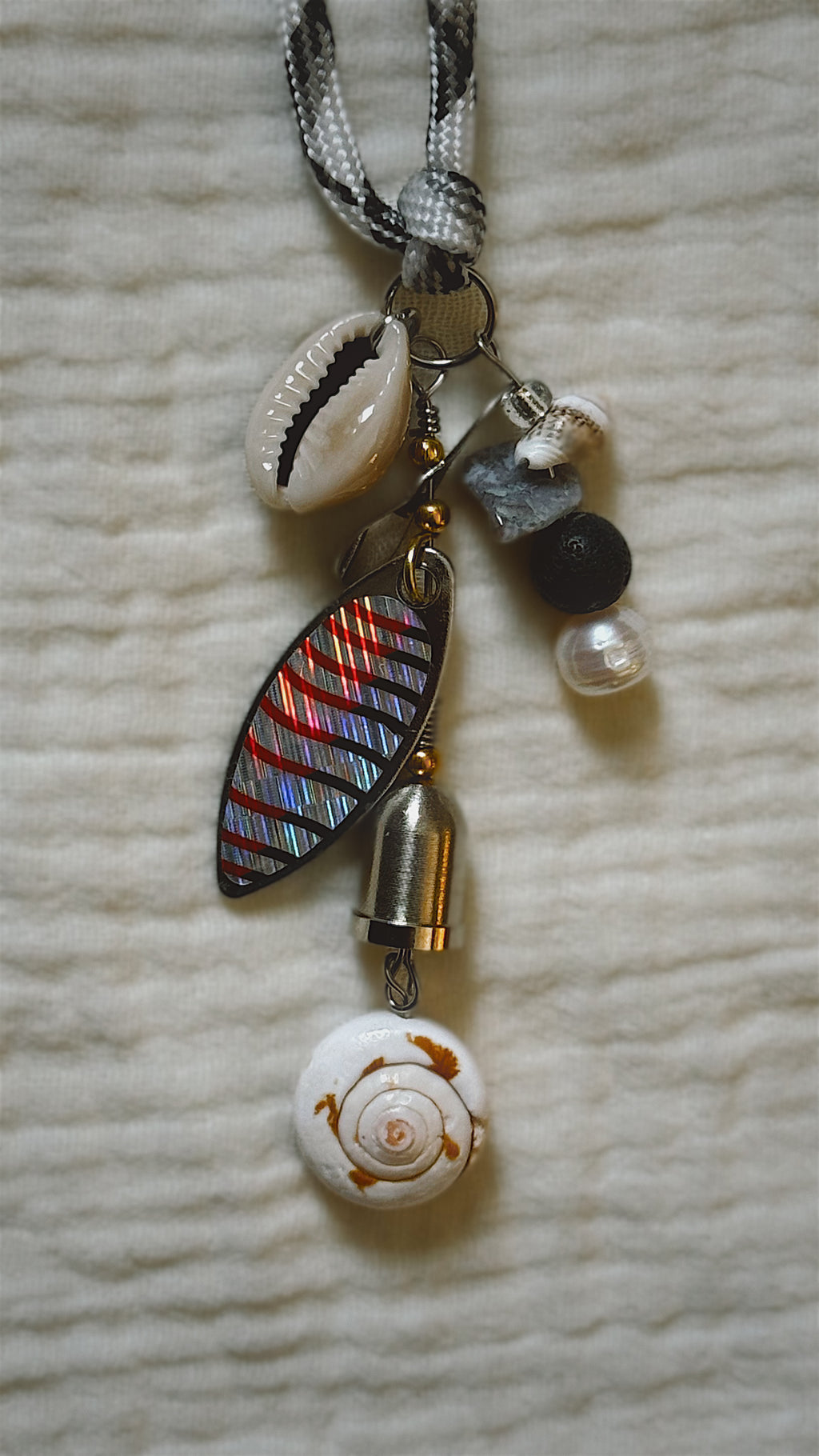 Greyline - Paracord Fishing Lure Necklace