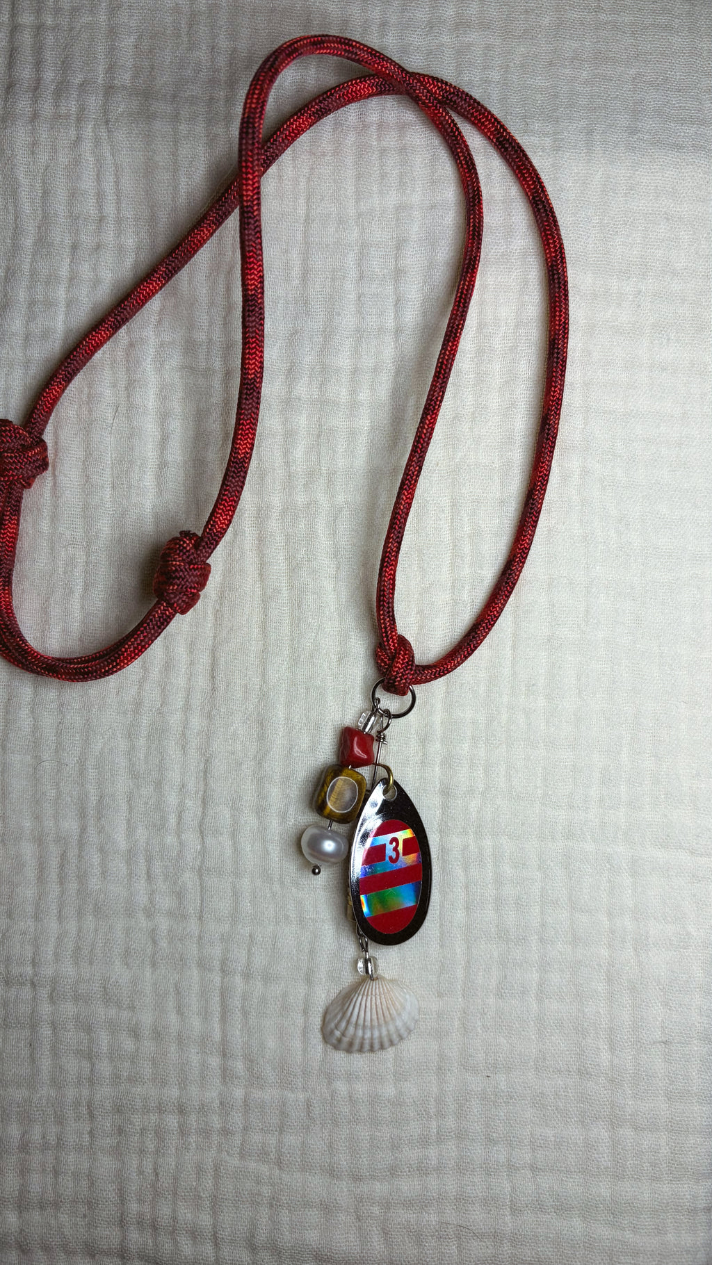 Deckline - Paracord Fishing Lure Necklace