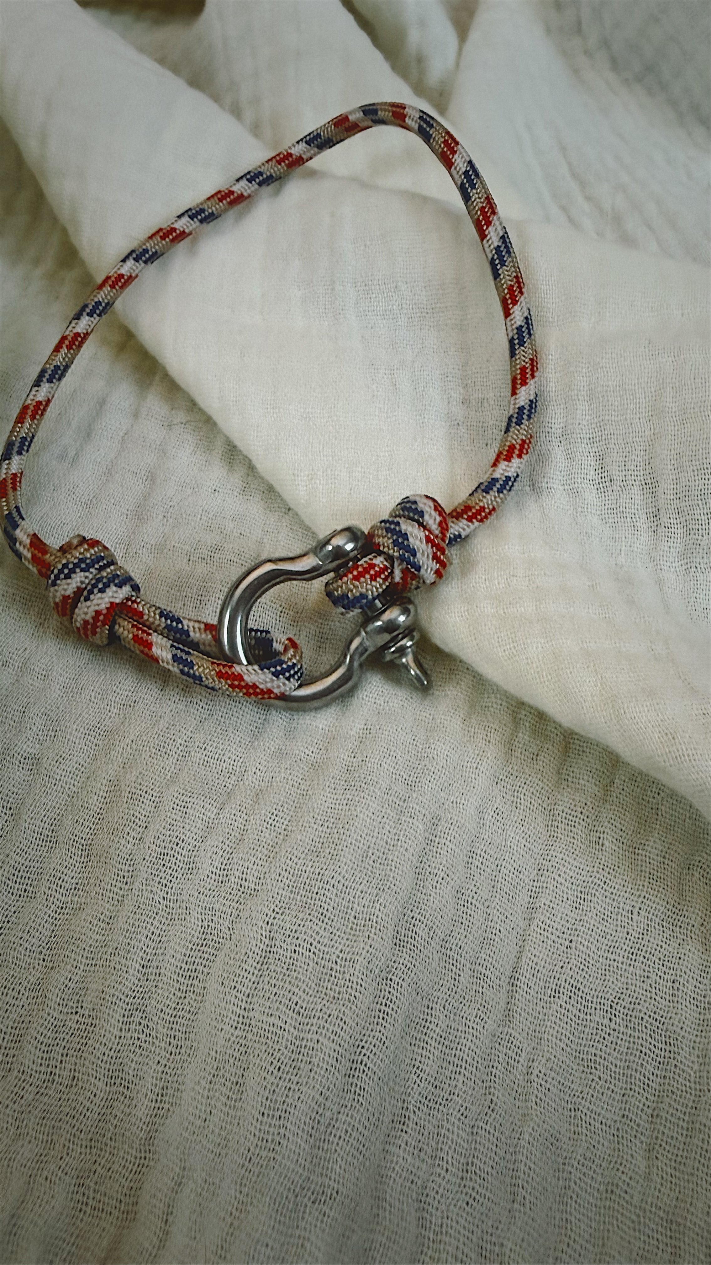 Anchor Shackle Bracelet - Paracord - 1776