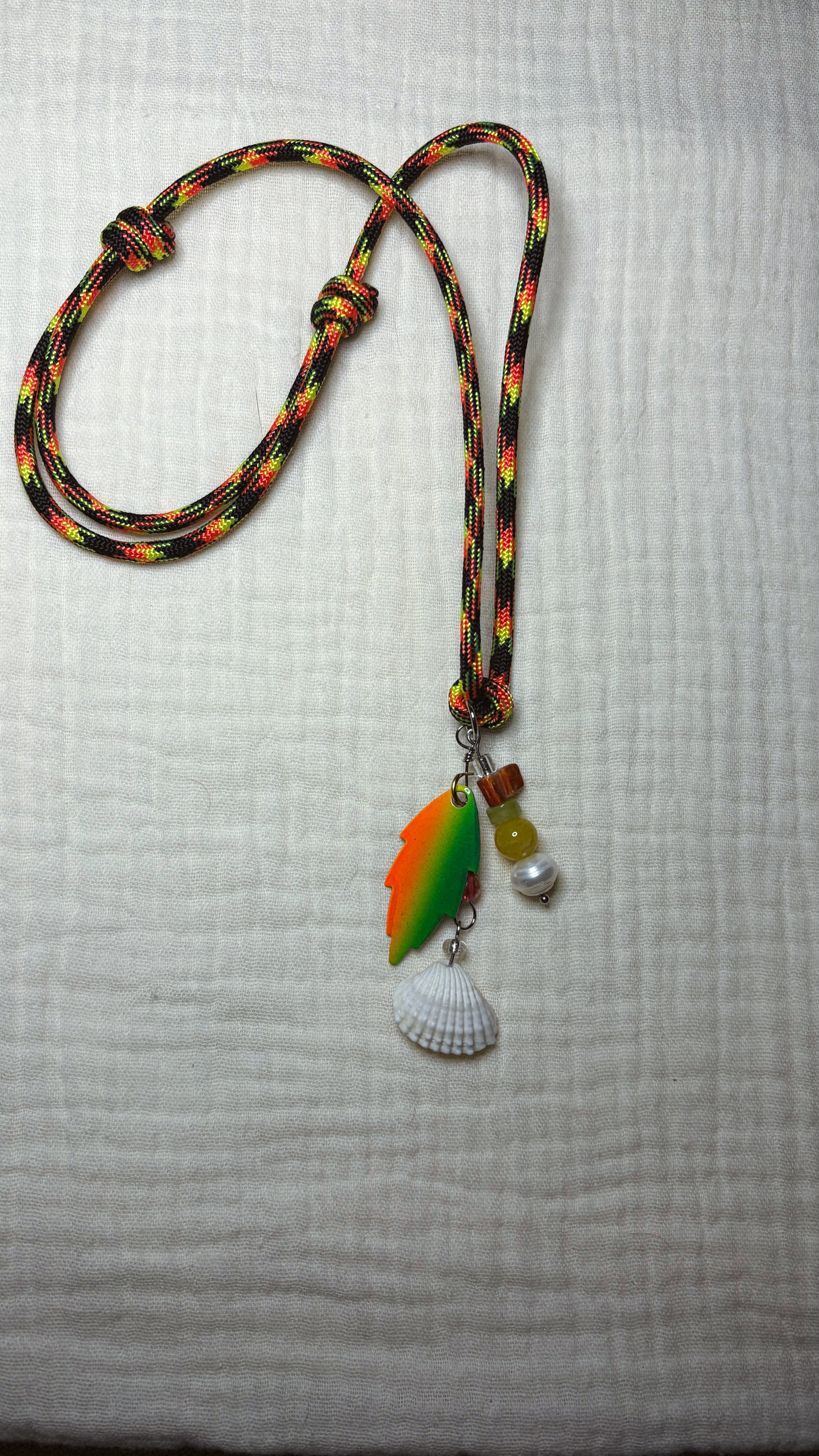 Inshore - Paracord Fishing Lure Necklace