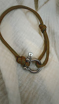 Anchor Shackle Bracelet - Paracord - Hummingbird