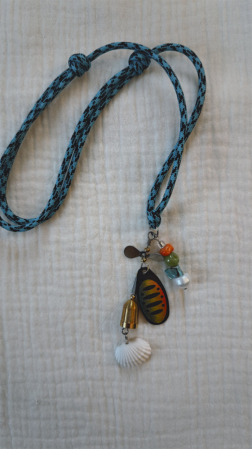 Dockside - Paracord Fishing Lure Necklace