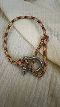 Anchor Shackle Bracelet - Paracord - Pennant