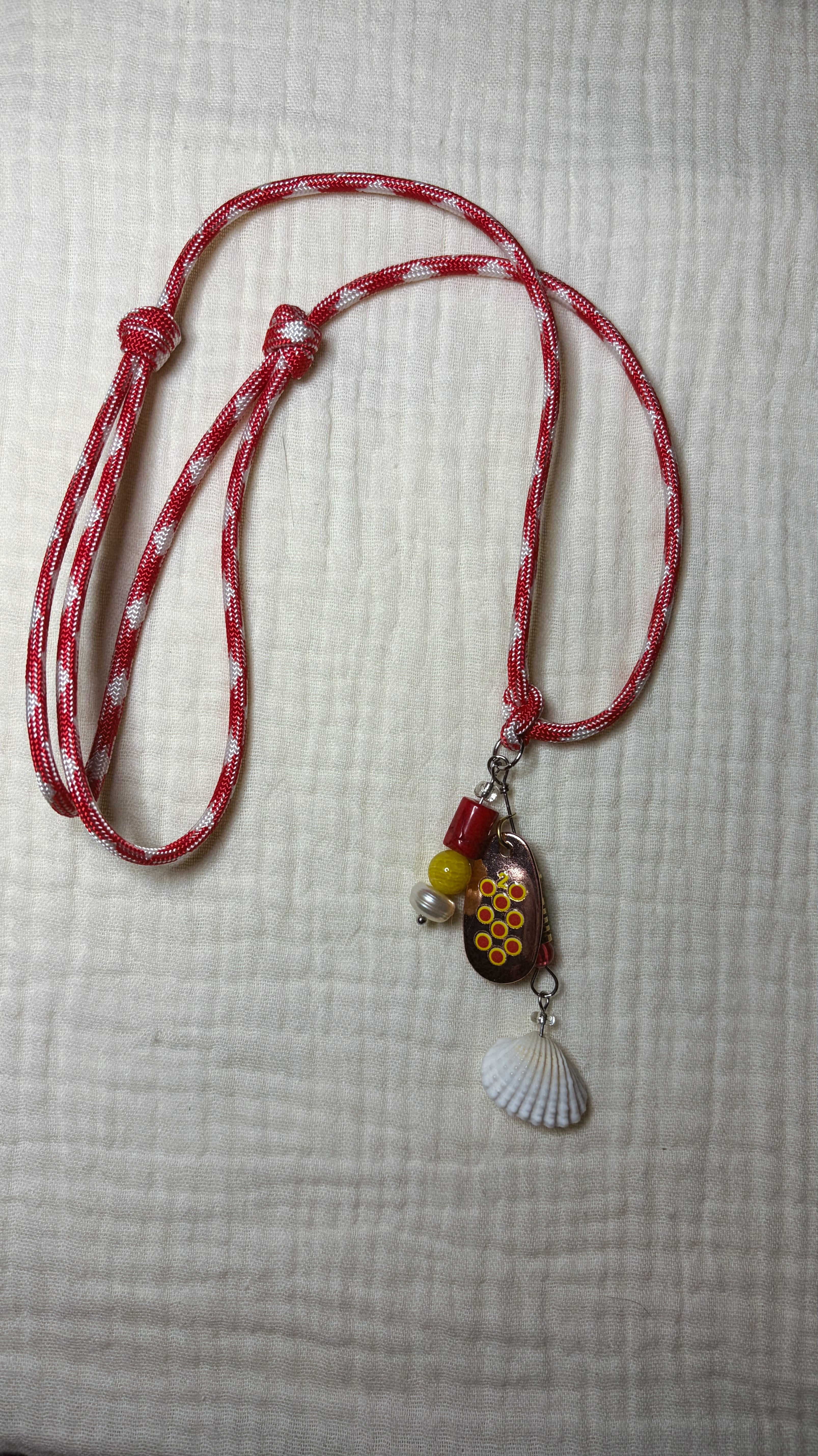 Latchline - Paracord Fishing Lure Necklace