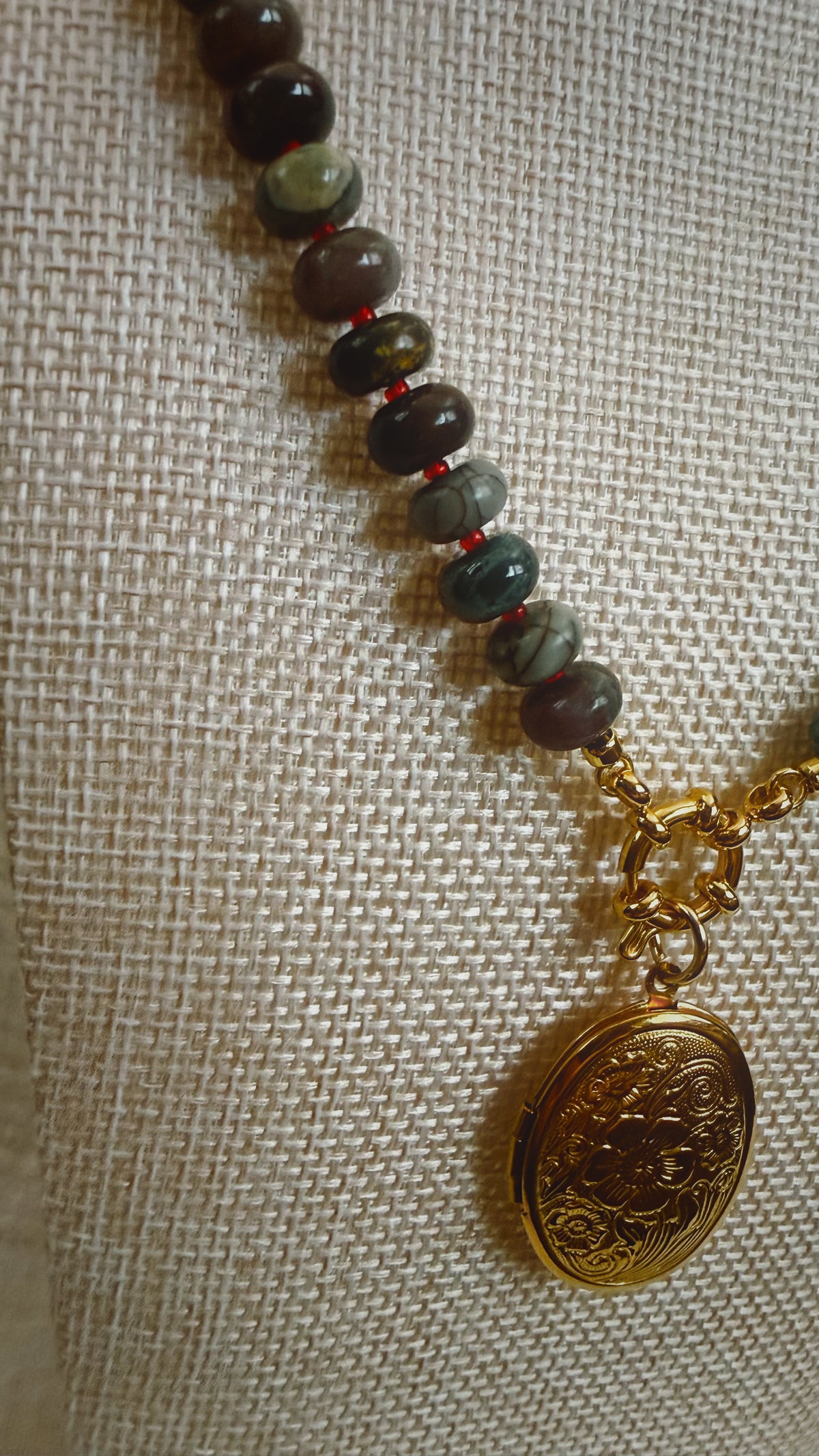 Wyck Locket Necklace